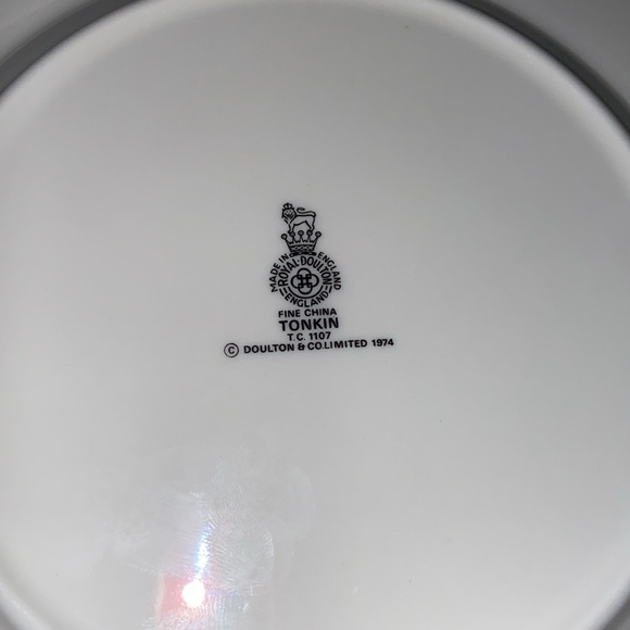 Like new VTG Royal Doulton Fine China Tonkin Asian 6.5" Bread Butter Plate 1974 - Picture 4 of 6